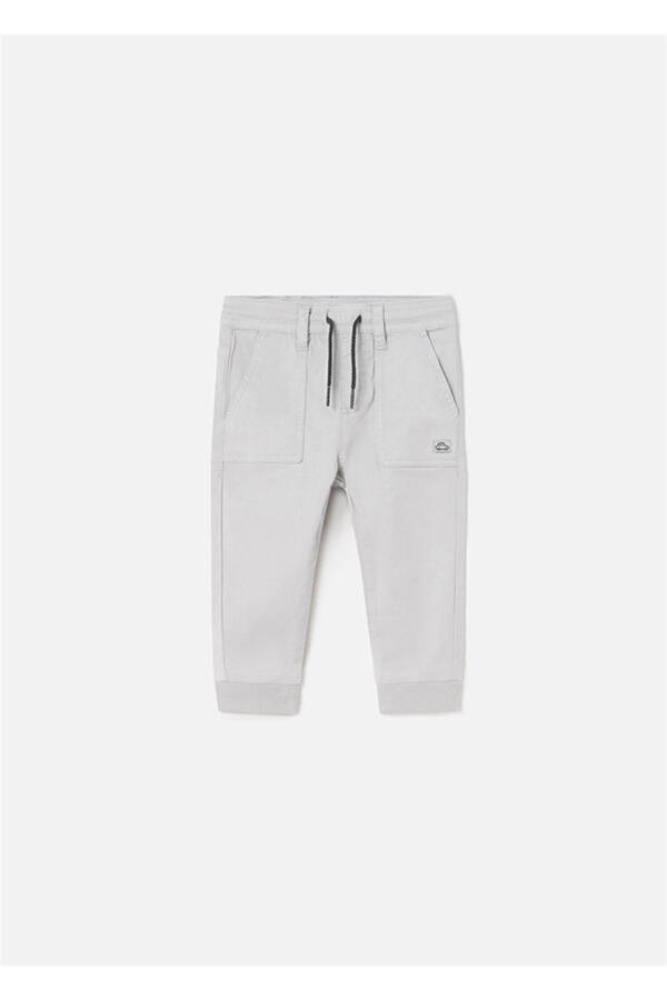 Baby Boy Lace-Up Trousers Grey 1523 - 19