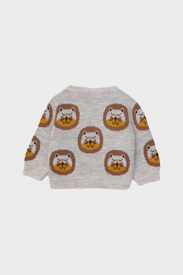 Baby Boy Patterned Sweater 23FW0LT8405 - 2