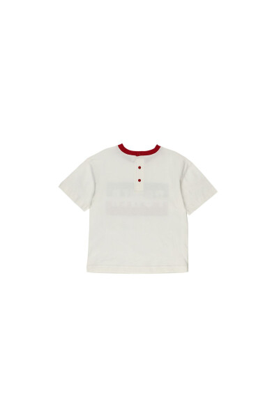 Baby Boy Printed Short Sleeve T-Shirt - 5