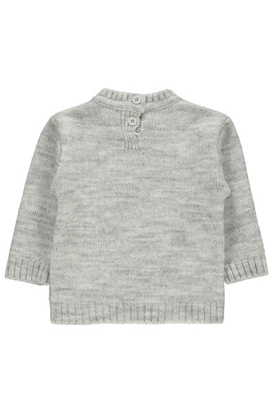 Baby Boy Sweater 6-18 Months Grey - 6