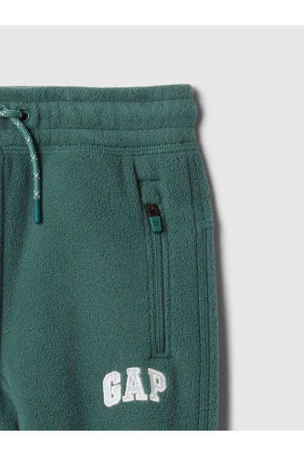 Baby Boys Green Gap Logo Fleece Jogger Pants - 8