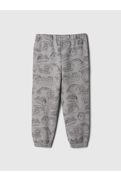 Baby Boys' Grey Gap Logo Pull-On Jogger Fleece Pants - 3