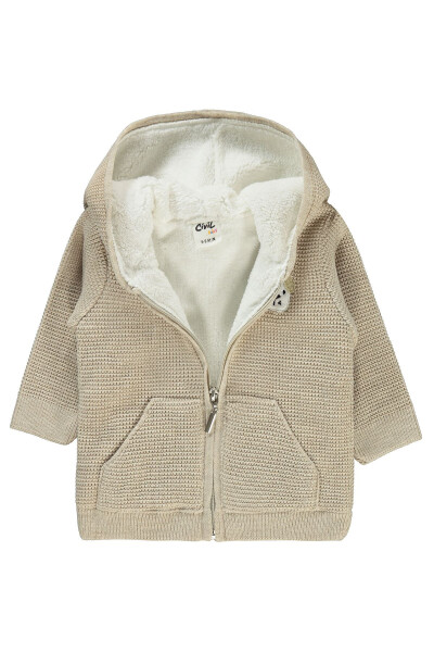 Baby Cardigan 6-18 Months (Beige) - 3