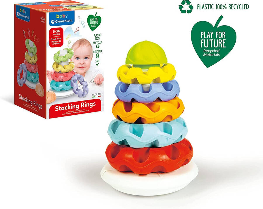 Baby Clementoni Colorful Rings - 10