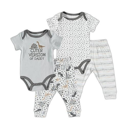 Baby Gear Girl's Baby Clothes Layette Seti Oyoqsiz Uyqu va O'yin - 6