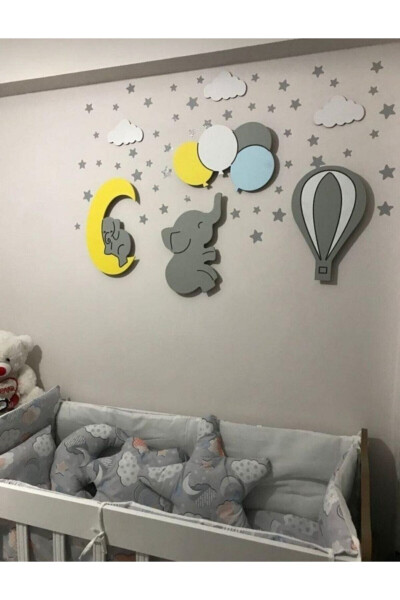 Baby Gift Baby/Kids Room Wooden Decorative Lighting And Baby Gift - 1