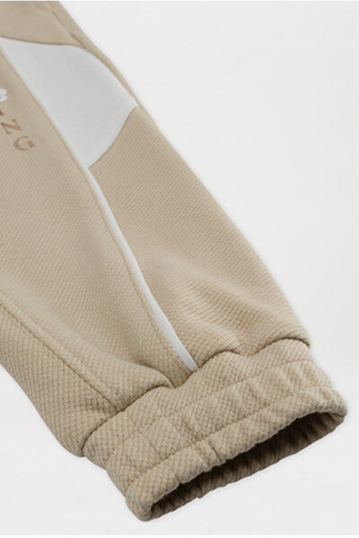 Baby Girl Beige Sweatpants - 4