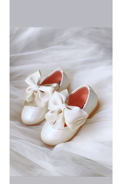 Baby Girl Bowknot Ballerina Shoes - 9