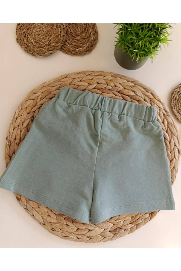 Baby Girl Button Detail Shorts GK2786 - 2