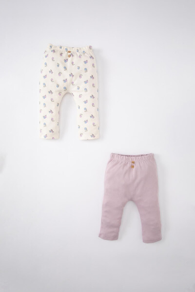 Baby Girl Fruit Patterned 2-Piece Sweatpants C2453a524sp - 5