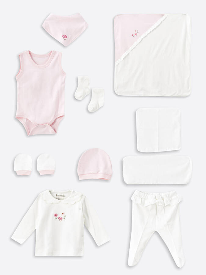 Baby Girl Hospital Discharge Set - 1