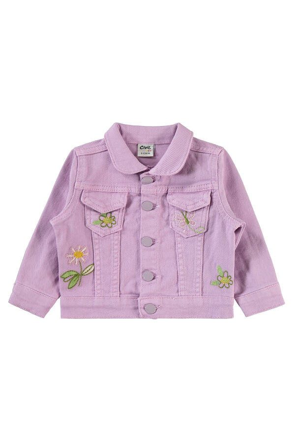 Baby Girl Jacket 9-18 Months Lilac - 5