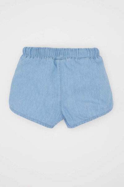 Baby Girl Jean Shorts Light Blue - 8