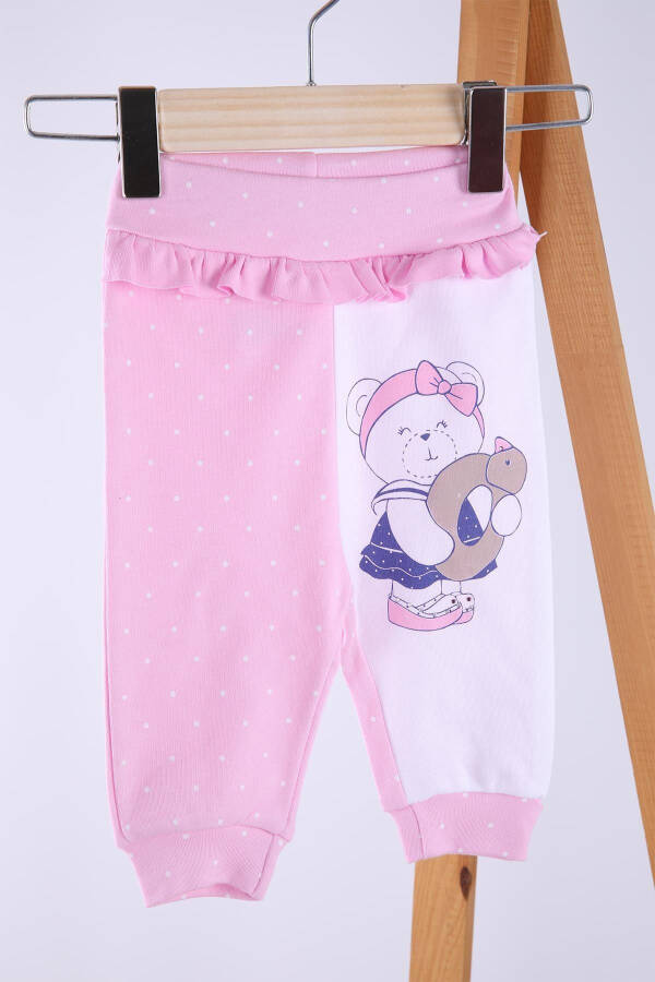 Baby Girl Leggings without Feet 8680 - 5