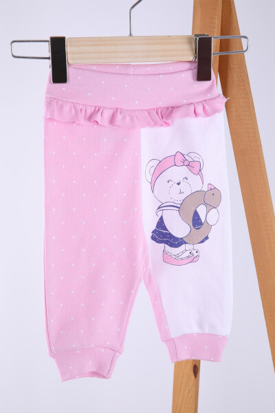 Baby Girl Leggings without Feet 8680 - 1