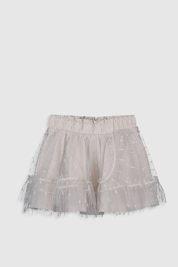 Baby Girl Light Gray G2Y Skirt - 3