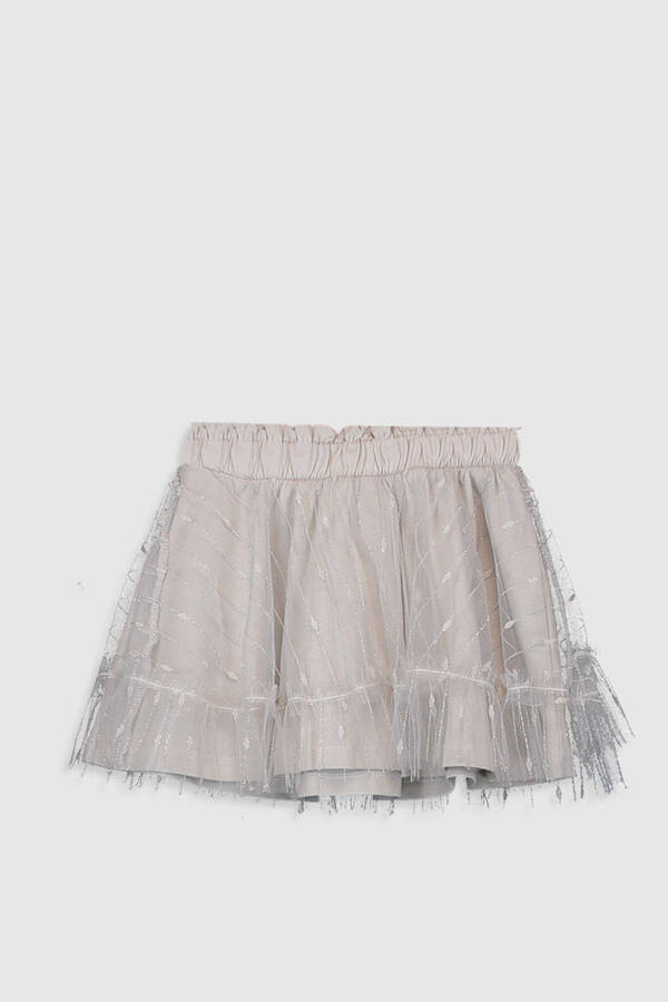 Baby Girl Light Gray G2Y Skirt - 4