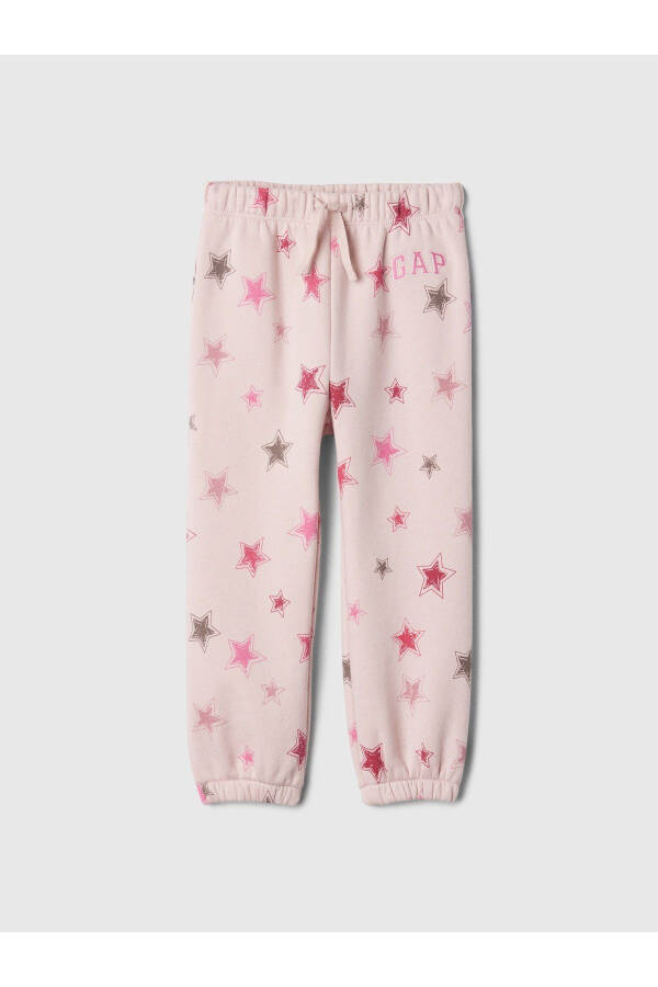 Baby Girl Pink Logo Fleece Jogger Pants - 2