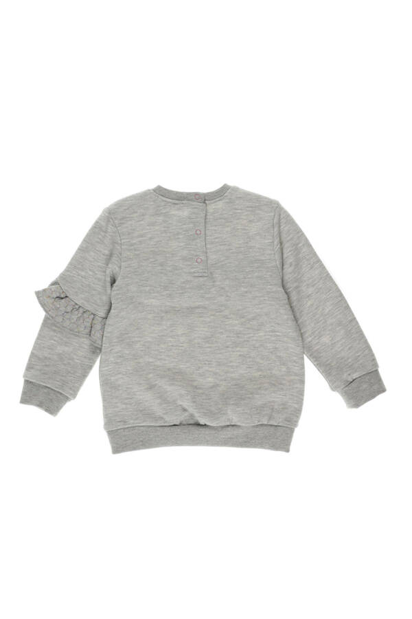 Baby Girl Ruffle Detail Sweatshirt - 2