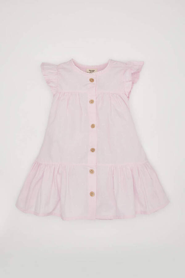 Baby Girl Sleeveless Dress Light Pink - 1