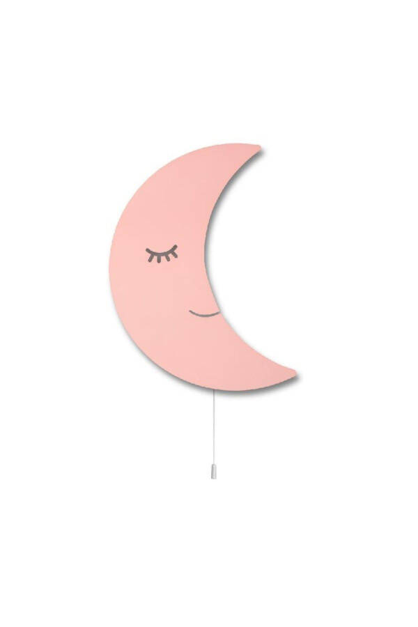 Baby Kids Bedroom Moon Decorative Wall Light And Night Light Model 003 - 1