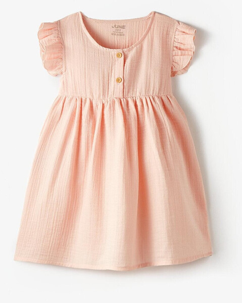 Baby Muslin Dress - 1