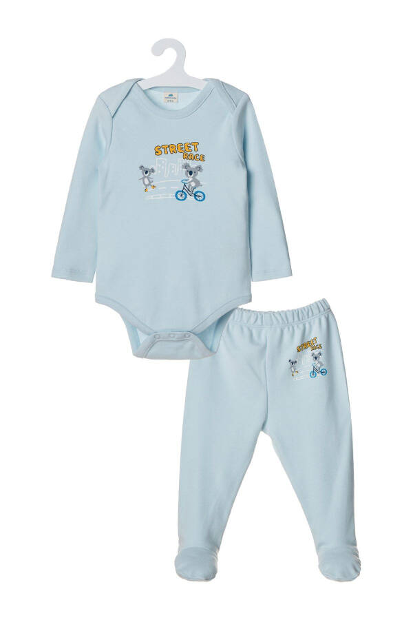 Baby Organic Bodysuit and Pants Set - 1