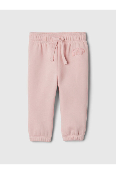 Baby Pink Gap Logo Vintage Soft Jogger Sweatpants - 4