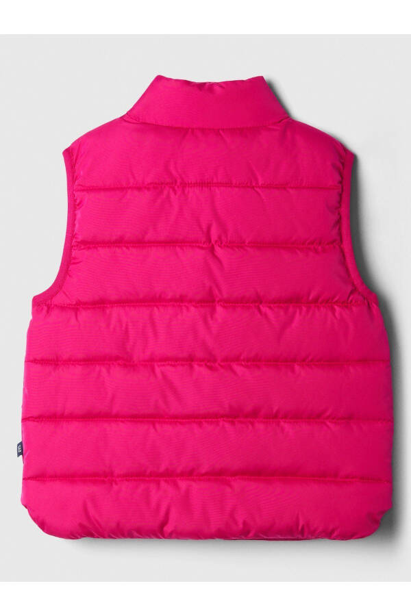 Baby Pink Puffer Vest - 7