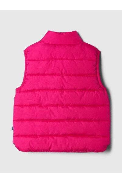 Baby Pink Puffer Vest - 3