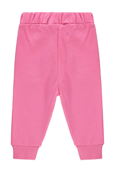 Baby Single Bottom Without Socks 6-24 Months Pink - 4