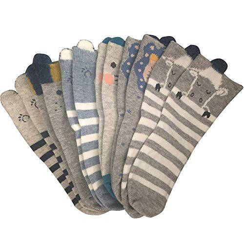 Baby Socks 6 Pairs Non Skid 12-36 Months Baby Boys Girls Toddler Socks - 24