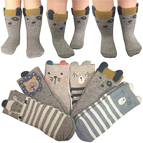 Baby Socks 6 Pairs Non Skid 12-36 Months Baby Boys Girls Toddler Socks - 25