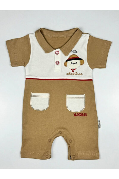 Baby Summer Jumpsuit Embroidered 3-12 Months - 1