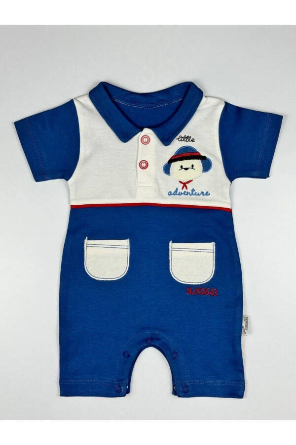 Baby Summer Jumpsuit Embroidered 3-12 Months - 1