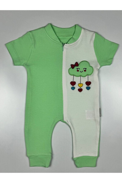 Baby Summer Jumpsuit Embroidered 3-12 Months - 1