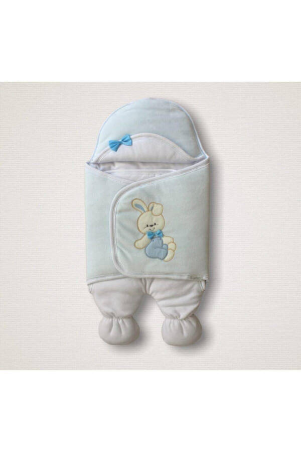 Baby Swaddle Blanket with Feet, Baby Swaddle for Hospital Discharge, Unisex Sleepsuit - 2