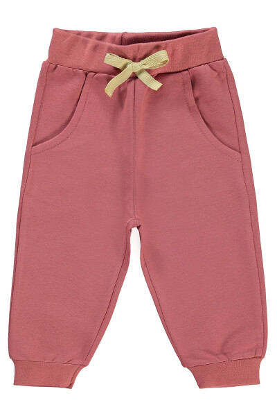 Baby Sweatpants 6-18 Months Rose Pink - 5