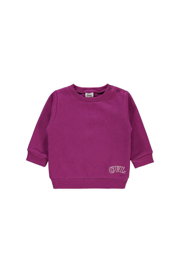 Baby Sweatshirt (6-18 Months), Orchid Purple - 9