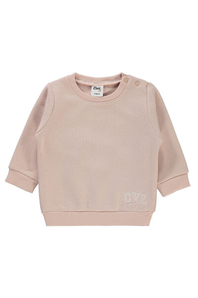 Baby Sweatshirt (6-18 Months) Powder - 1