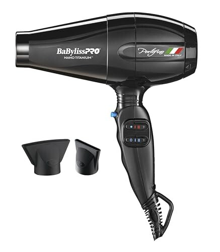 BaBylissPRO Hair Dryer, Nano Titanium Portofino 2000-Watt Blow Dryer, Hair Styling & Appliances - 1