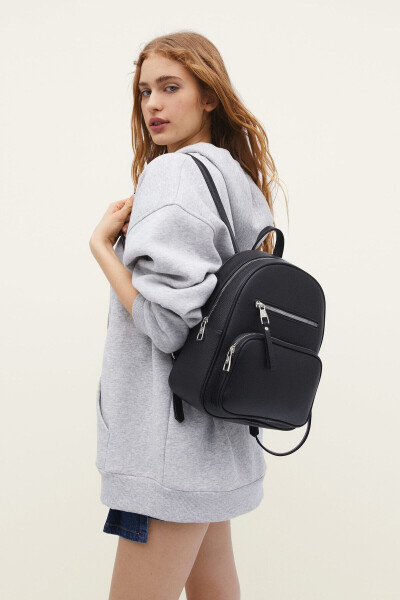 Backpack with Pockets - 3