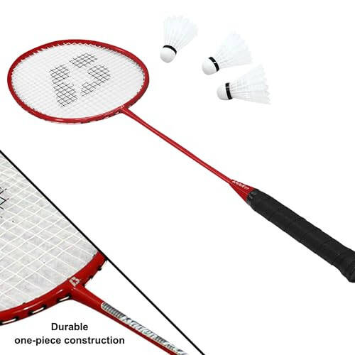 Baden Şampiyonlar Voleybol/Badminton Taşınabilir Kombine Set, 4 Raket + 3 Top + Sınır Çizgisi + Voleybol + Pompa + Taşıma Çantası - 7