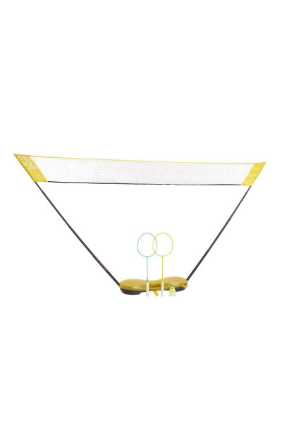 Badminton Net Set - 3 M - Yellow - Easy - 25