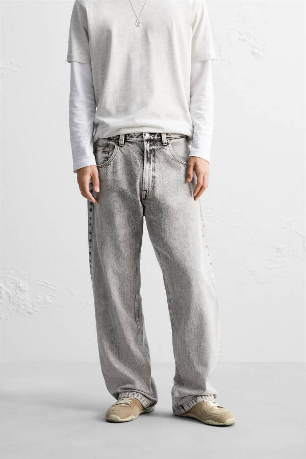 Baggy fit jeans - Grey - 11