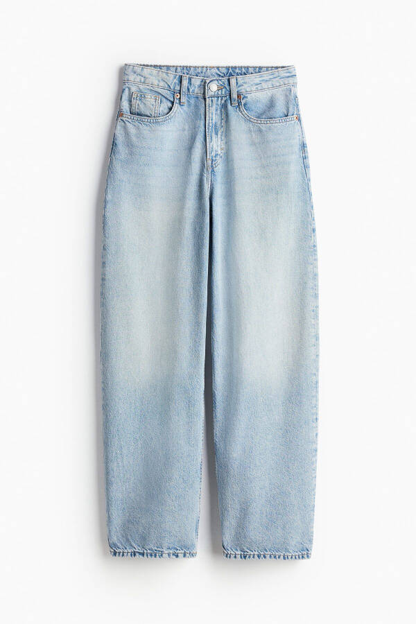 Baggy High Waist Jeans - 2