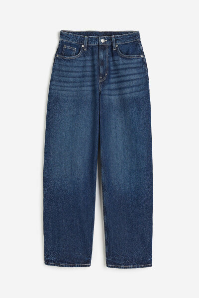 Baggy High Waisted Jeans - 4