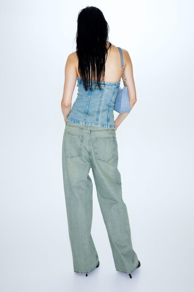 Baggy Low Rise Jeans - 4