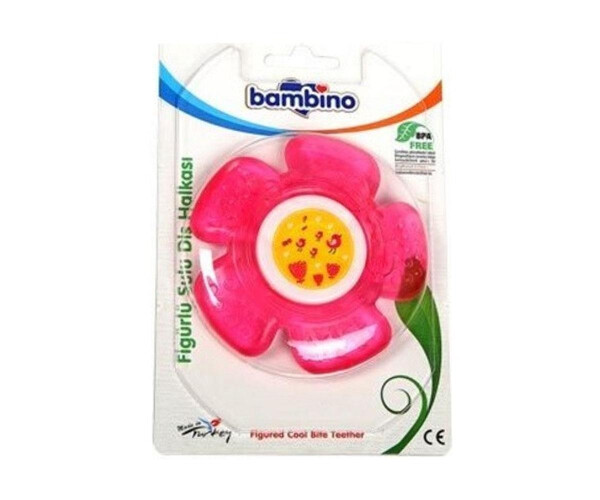 Bambino Figured Water Teether - Pink - 3