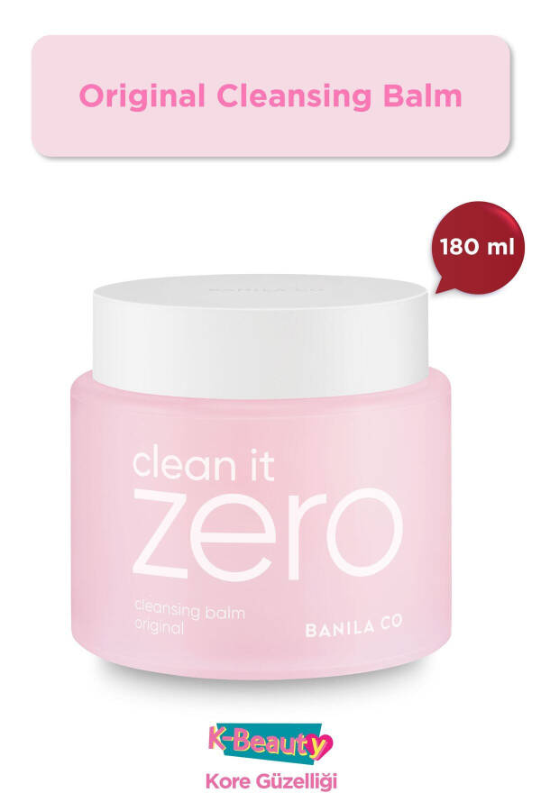 Banila.co Clean It Zero Orijinal Temizleme Balsamı Yağ Bazlı Temizleyici 180 ml - 1